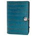 Small Leather Journal - Sheet Music in Blue