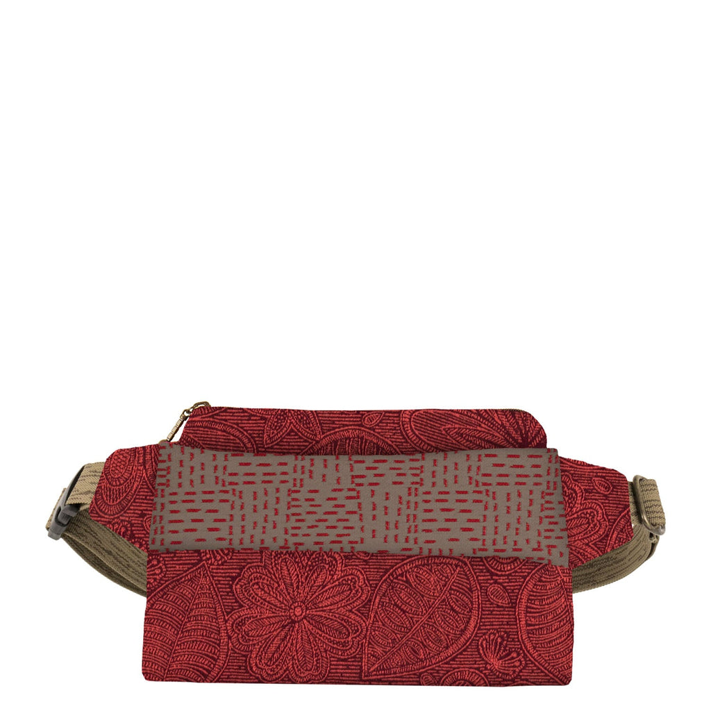 Maruca Hip Pocket in Mehndi Red