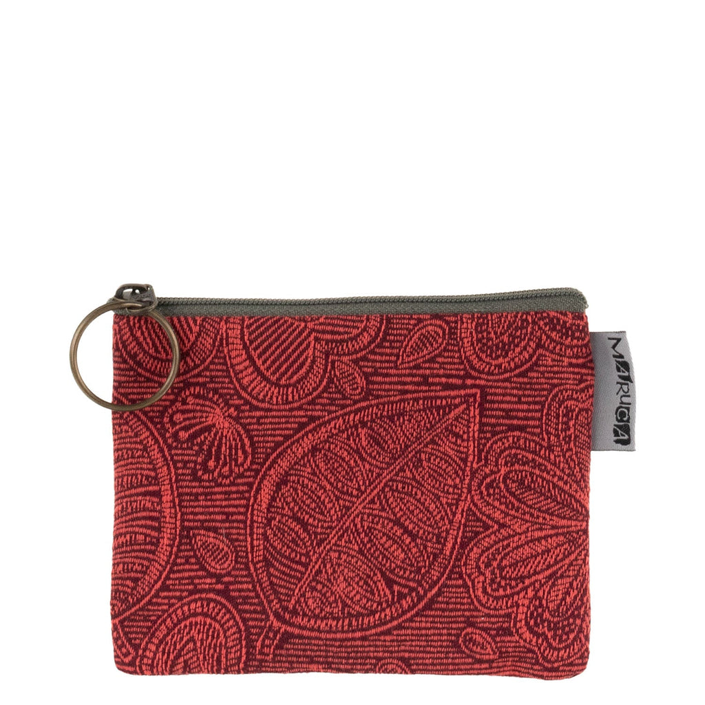 Maruca Coin Purse in Mehndi Red