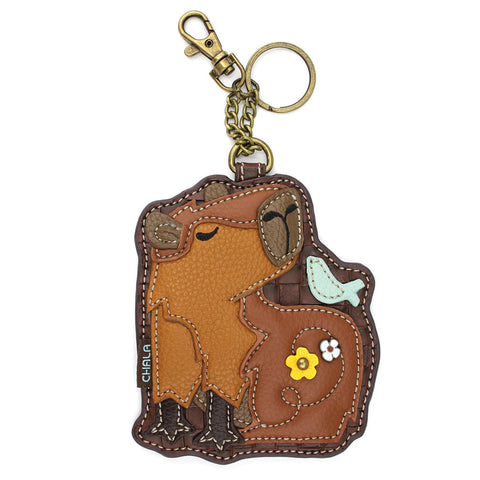Capybara Coin Purse and Key Chain by Chala