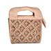 Tess Leather Crossbody in Blush