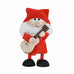 Elf with Guitar Handcrafted Wooden Ornament