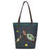 Turtles Deluxe Everyday Tote in Navy by Chala