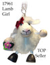 Lambgirl White Handcrafted Wooden Jumpie