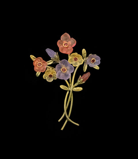 French Bouquet Brooch by Michael Michaud