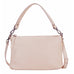 Stevie Leather Crossbody in Rosa
