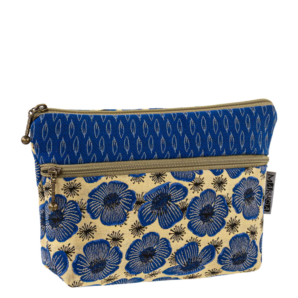 Maruca Cosmetic Bag in Poppy Blue