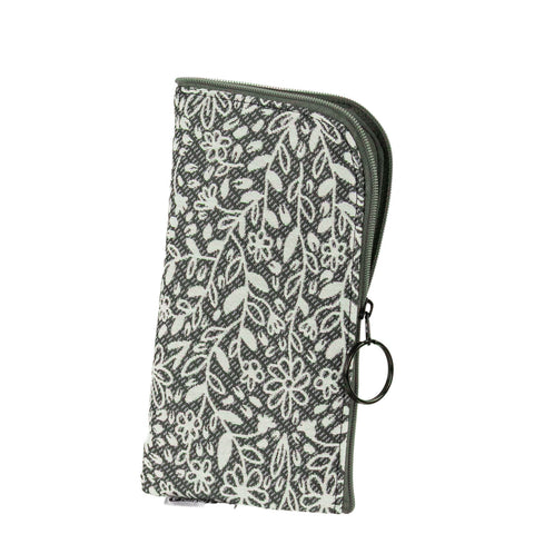 Maruca Zip Pouch in Midsummer Gray