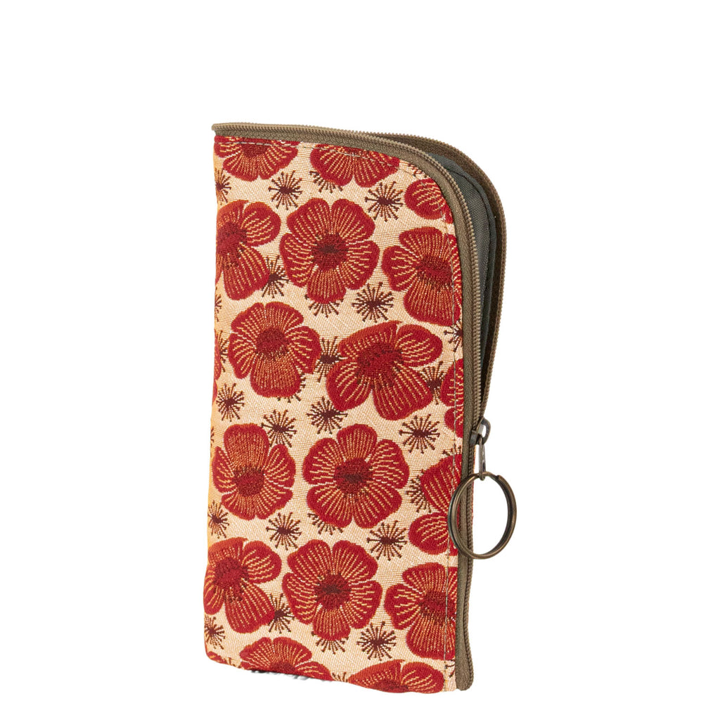 Maruca Zip Pouch in Poppy Love