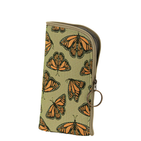 Maruca Zip Pouch in Monarch Sage