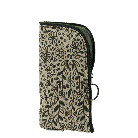 Maruca Zip Pouch in Midsummer Shadow