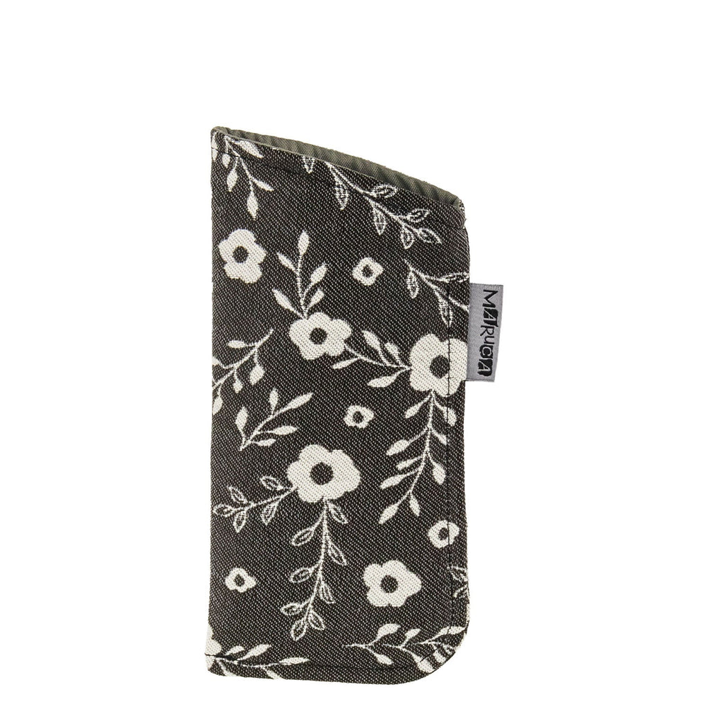 Maruca Eye Glass Case in Flora Grey