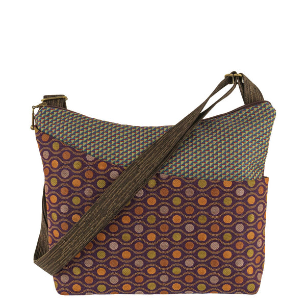 Maruca Cottage Bag in Peacock Wine