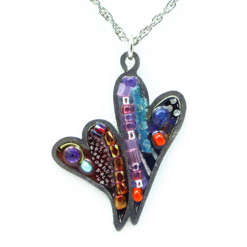 Asteroid Belt Hearts Necklace