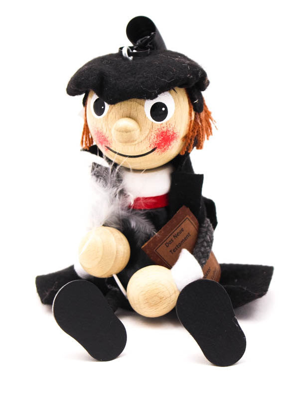 Martin Luther Handcrafted Wooden Jumpie