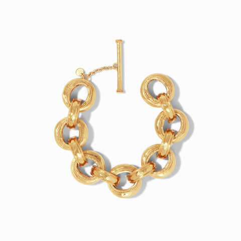 Cassis Demi Link Bracelet Gold by Julie Vos