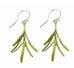 Petite Herb Rosemary Wire Earrings by Michael Michaud