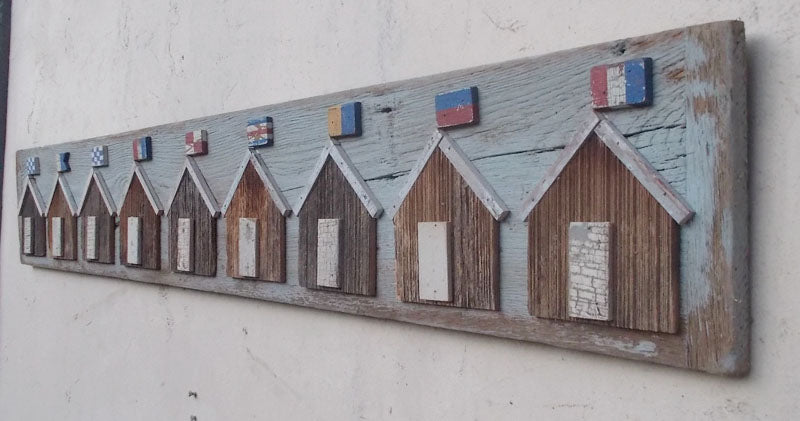Nantucket Cottages with Signal Flags