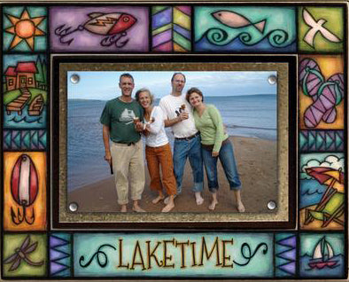 Laketime Large Wood Frame