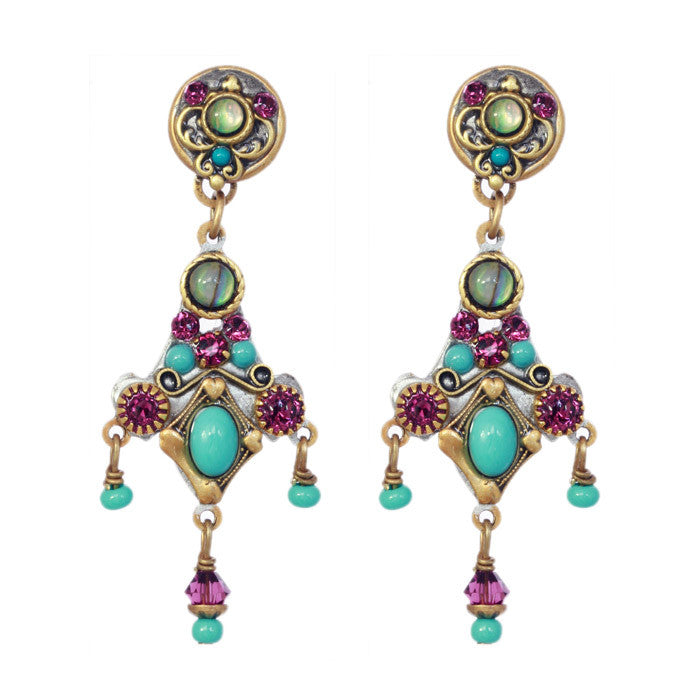 Turkish Bazaar Two Part Design with Drop Earrings by Michal Golan