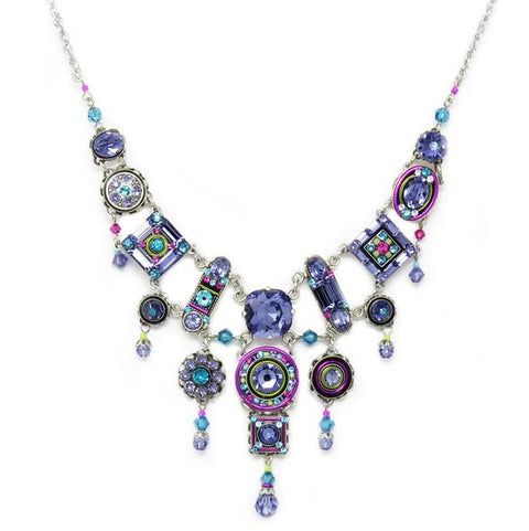 Tanzanite La Dolce Vita Elaborate Necklace by Firefly Jewelry