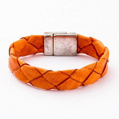 Blissful Fall Leather Bracelet