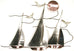 Sailboat Regatta Wall Art by Bovano
