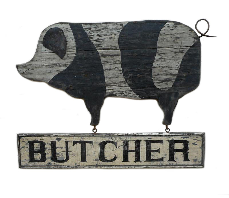 Butcher (B) Americana Art