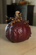Textured Mahogany Pumpkin Gourd