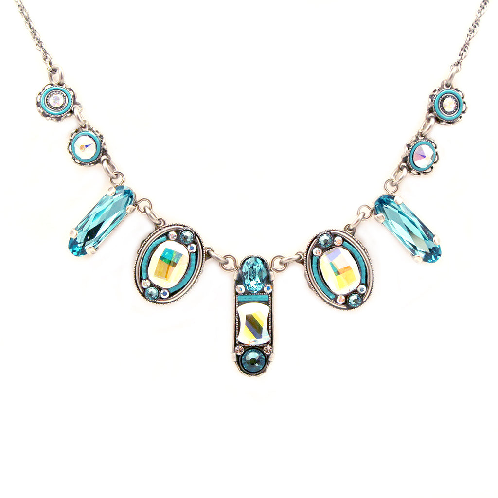 Ice La Dolce Vita Oval Necklace by Firefly Jewelry