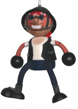 Harley Dude Handcrafted Wooden Jumpie