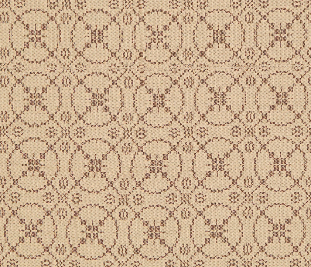 Curious Apprentice King Coverlet in Brown