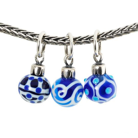 Blue Christmas Decoration by Trollbeads