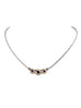 Beijos Three Stone CZ Necklace by John Medeiros