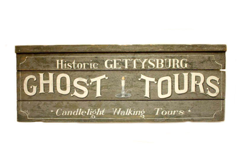 Gettysburg Ghost Tours (Gray) Americana Art