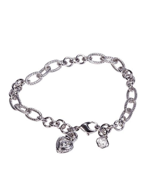 7 inch Link Chain Bracelet with Charm by John Medeiros