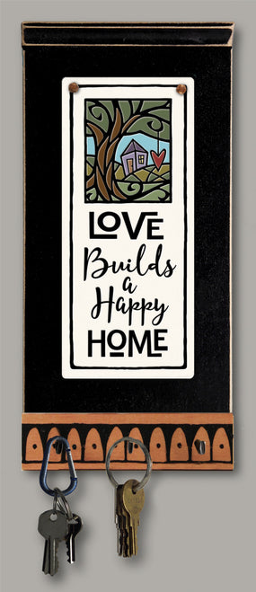 Love Builds Key Holder