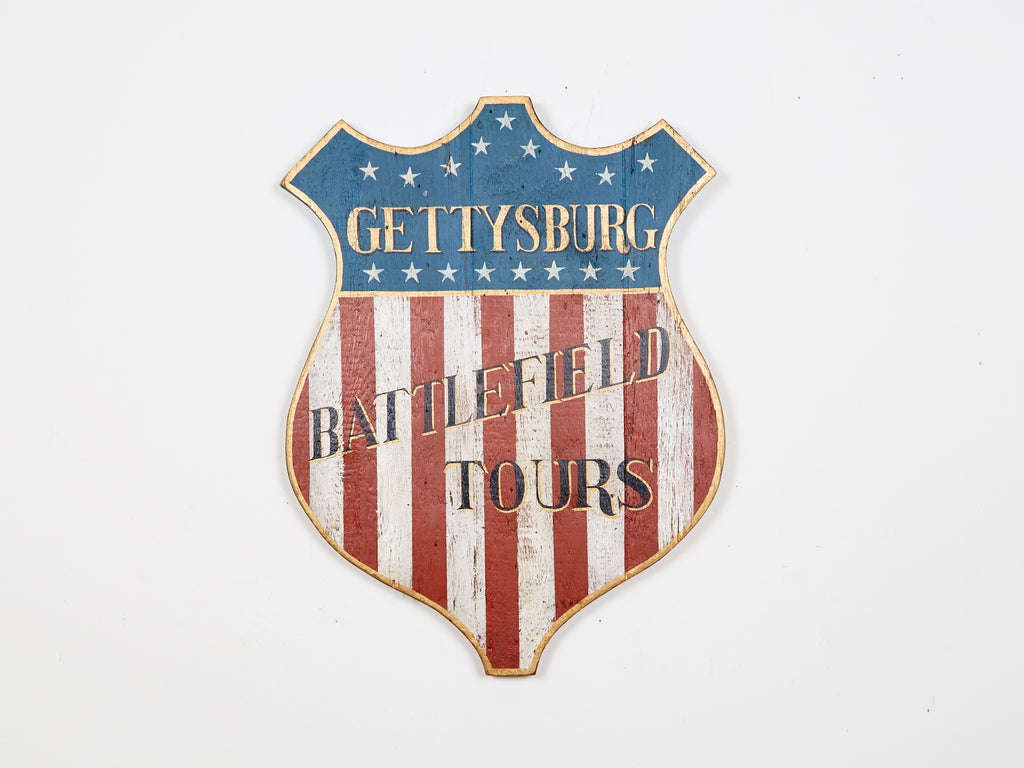 Gettysburg Battlefield Tours Shield Americana Art