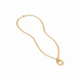 Palermo Gold Pendant Necklace by Julie Vos