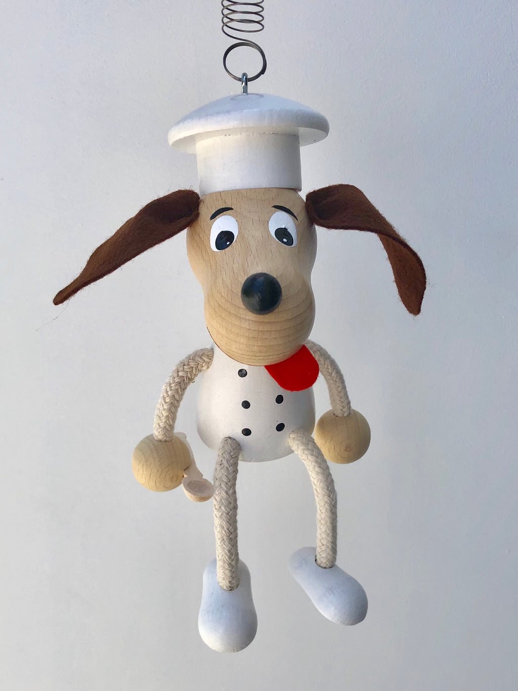 Dog Cook Handcrafted Wooden Jumpie