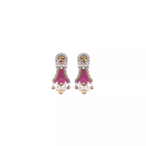 Cherry Blossom Indigo Collection Azalea Earrings by Ayala Bar