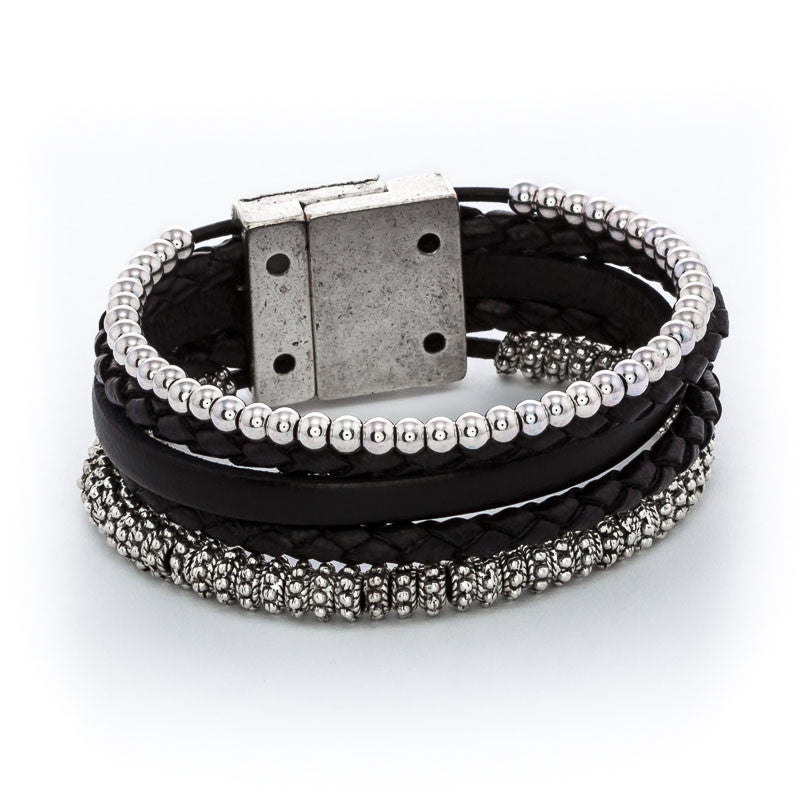 Trendy Leather Bracelet