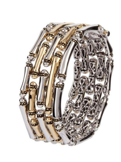 Canias Collection 5 Row Hinged Bracelet by John Medeiros