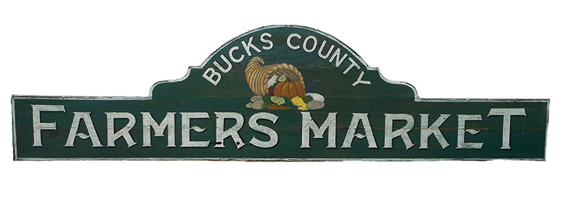 Bucks County Farmers Market Green Americana Art