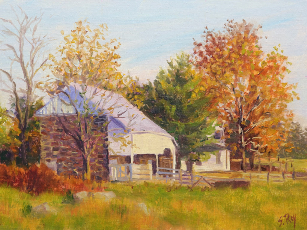 Sarah Patterson Farm, Gettysburg by Simonne Roy
