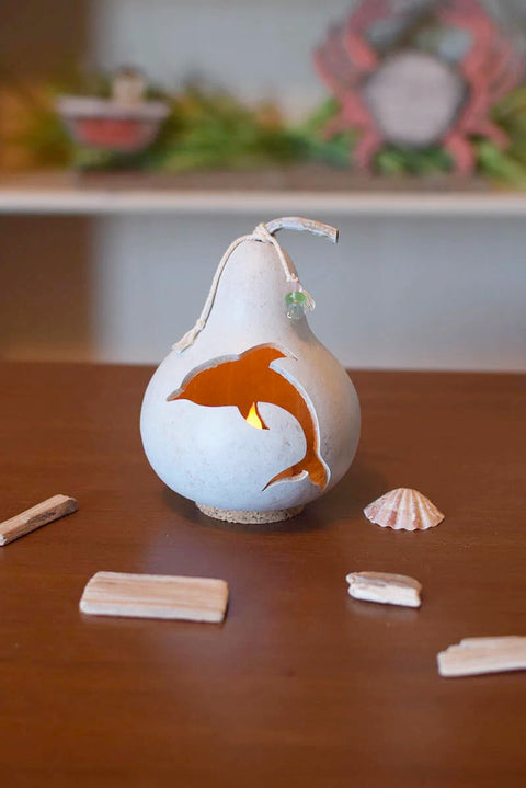 Dolphin Gourd Miniature