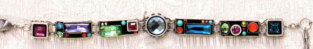 Multi Color Architectural Bracelet by Firefly Jewelry