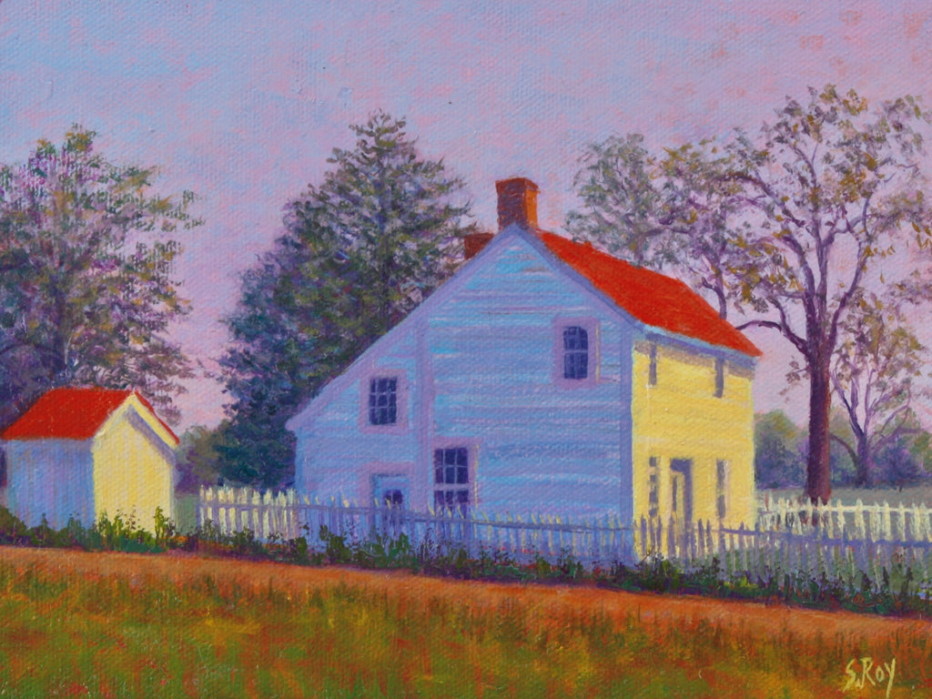 Hummelbaugh Farm, Gettysburg Battlefield by Simonne Roy