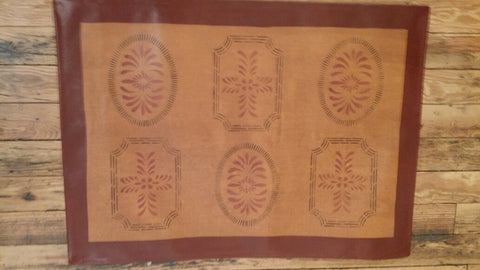 Bump Tavern in Antique with Brick Border - 2 feet x 3 feet