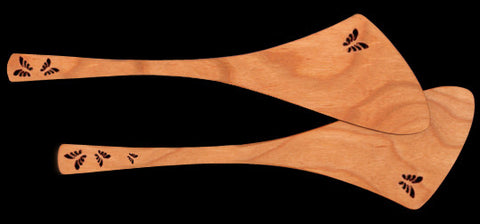 Salad Set with Butterfly Design